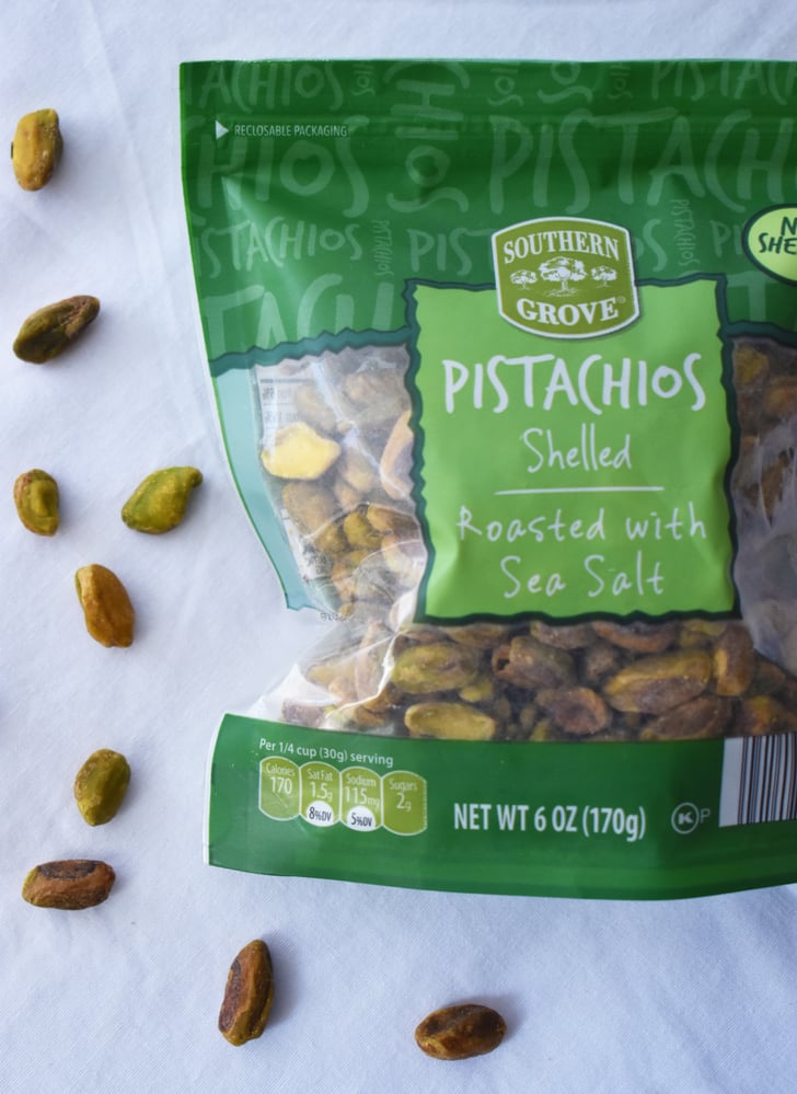 Pistachios, Shelled and Roasted With Sea Salt (5) Best Aldi Foods