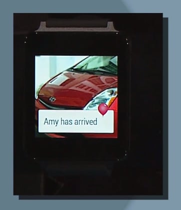 Lyft ride-sharing in Android Wear.