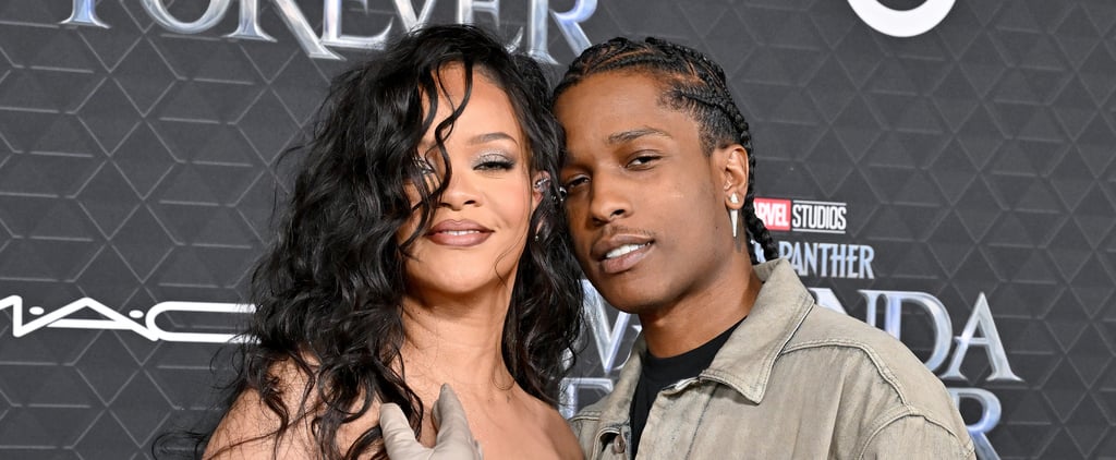 Rihanna and A$AP Rocky Walk First Red Carpet as Parents For "Black Panther 2" Premiere