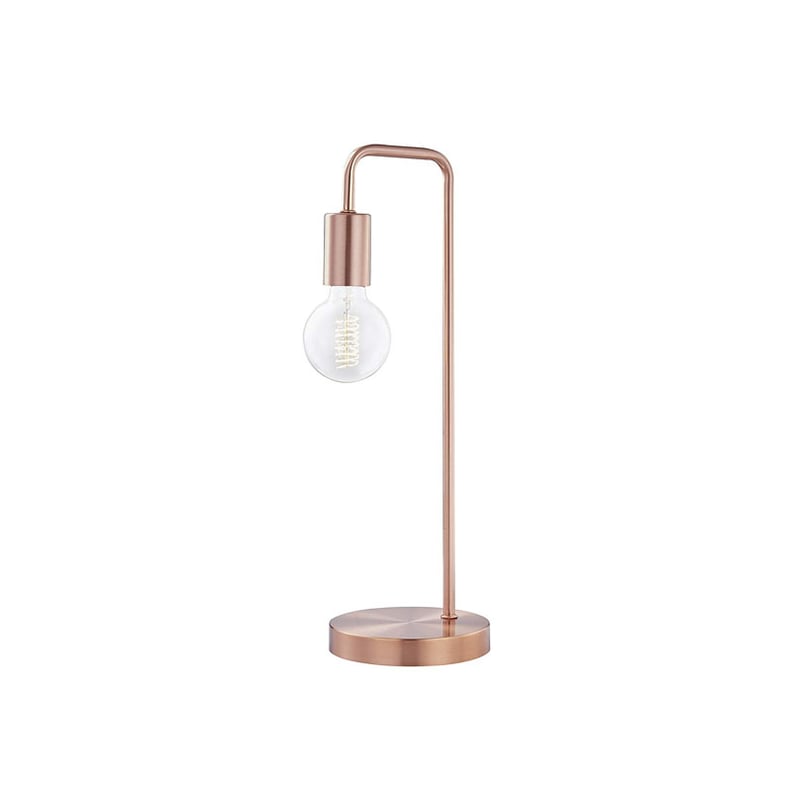 Light Society Fulton Brushed Copper Table Lamp