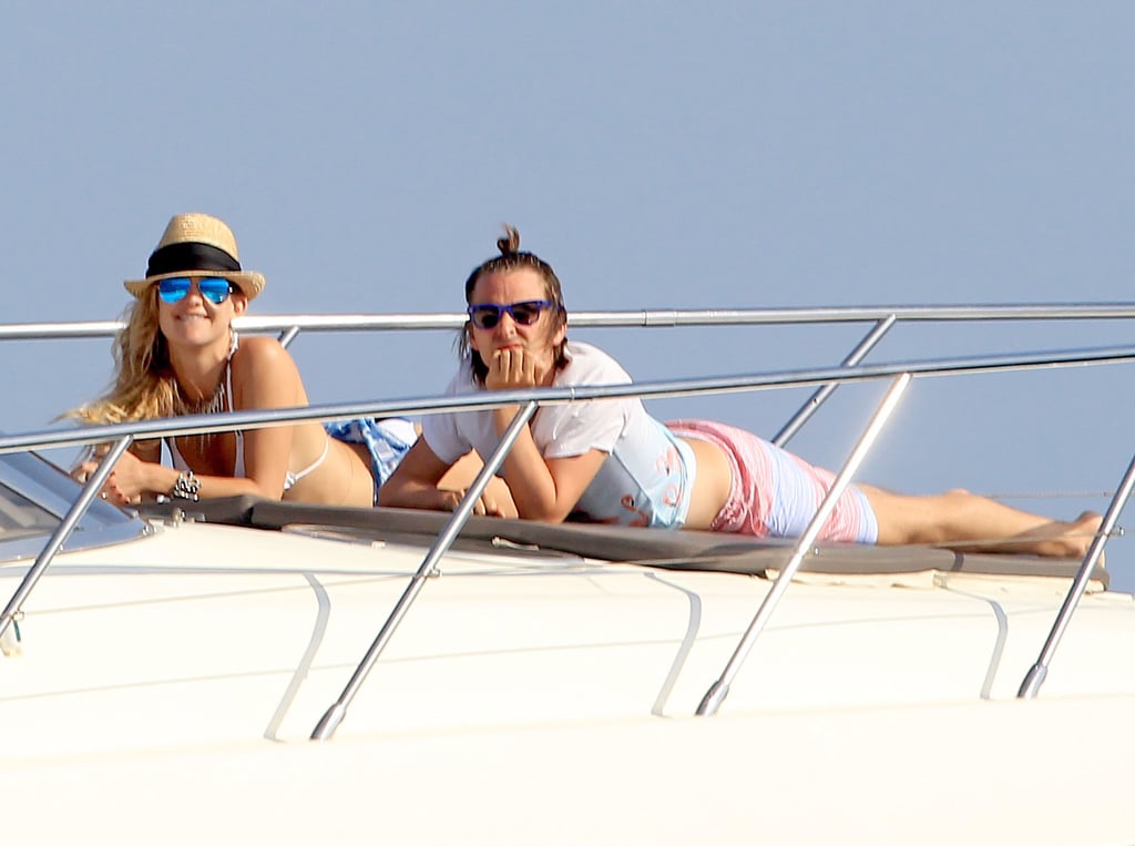 Kate Hudson in a Bikini With Matt Bellamy in Ibiza 2014