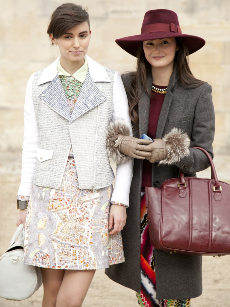 Paris Fashion Week Street Style Fall 2013 Paris Fashion Week Street Style Fall 2013