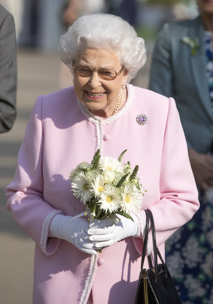 Queen Elizabeth II at the Chelsea Flower Show 2018