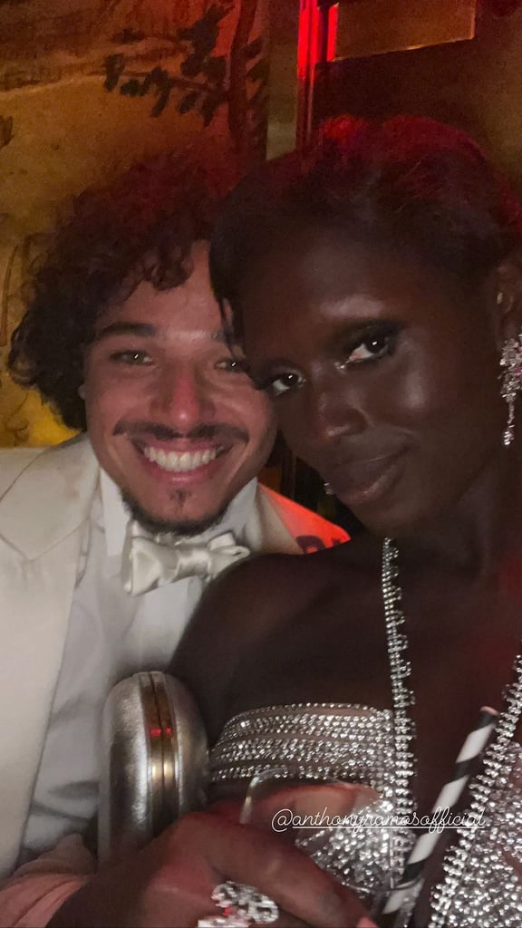 Jodie Turner-Smith and Anthony Ramos at the 2022 Met Gala