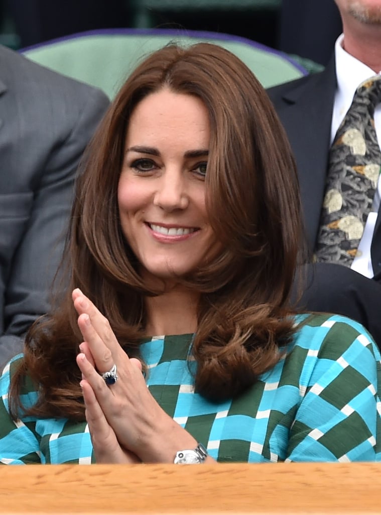 Kate Middleton and Prince William at Wimbledon 2014