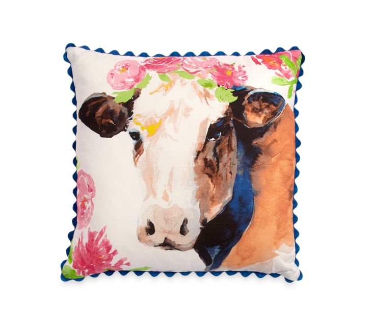The Pioneer Woman Flower Cow Decorative Pillow The Pioneer Woman