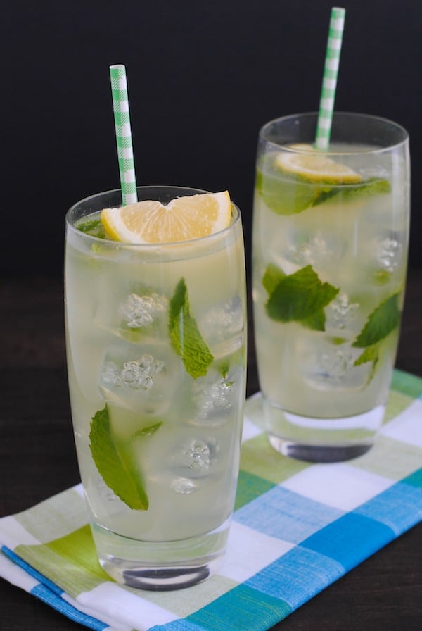 Mocktail Recipe: Honey Mint Lemonade