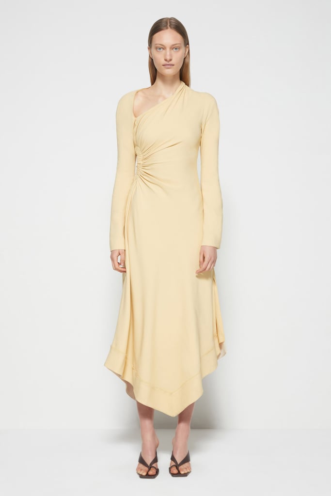 Jonathan Simkhai Christie Draped Cutout Dress