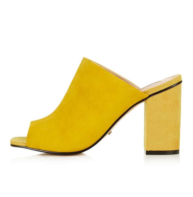 Topshop Rule Suede Mules