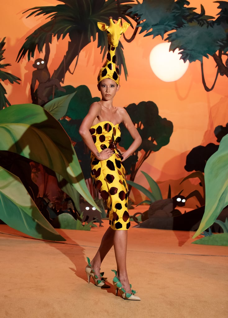 Hailey Bieber Walks in the Fall 2021 Moschino Runway Show