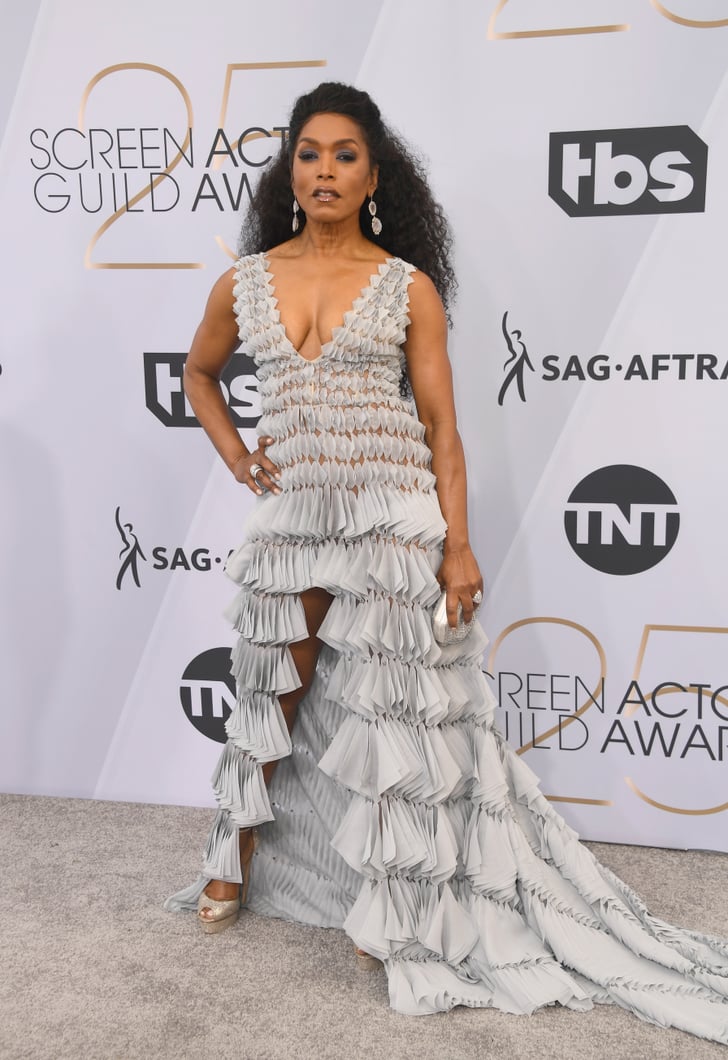 Angela Bassett at the 2019 SAG Awards SAG Awards Sexiest Dresses 2019