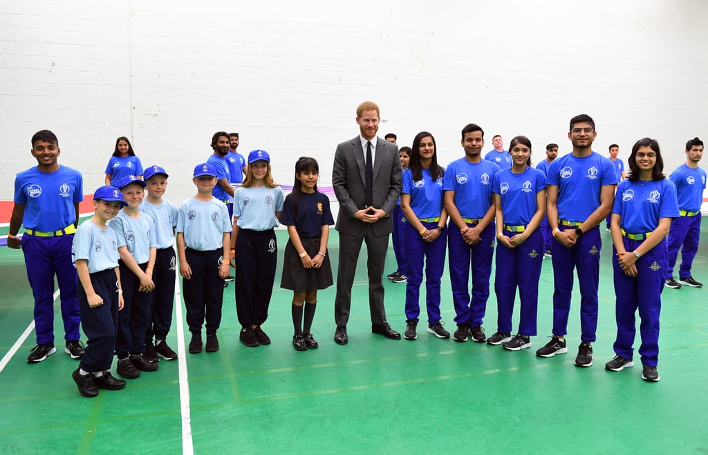 Prince Harry at Opening of Cricket World Cup 2019