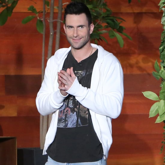 Adam Levine Talking About Daughter on Ellen February 2017