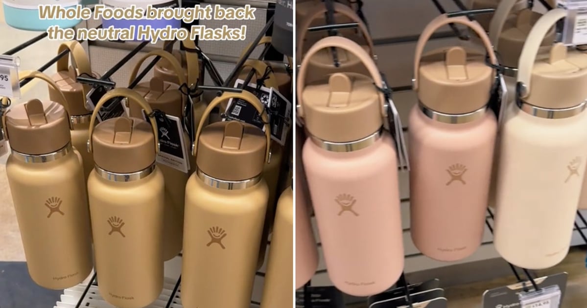 Achetez les flacons hydro de couleur automnale de Whole Foods