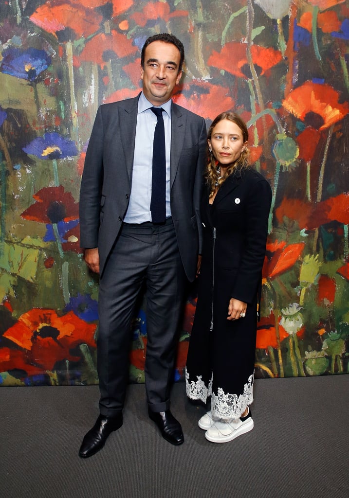 Mary-Kate Olsen Wearing Alexander McQueen Velcro Sneakers