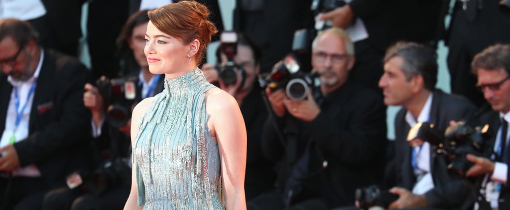 Emma Stone Versace Dress at Venice Film Festival 2016