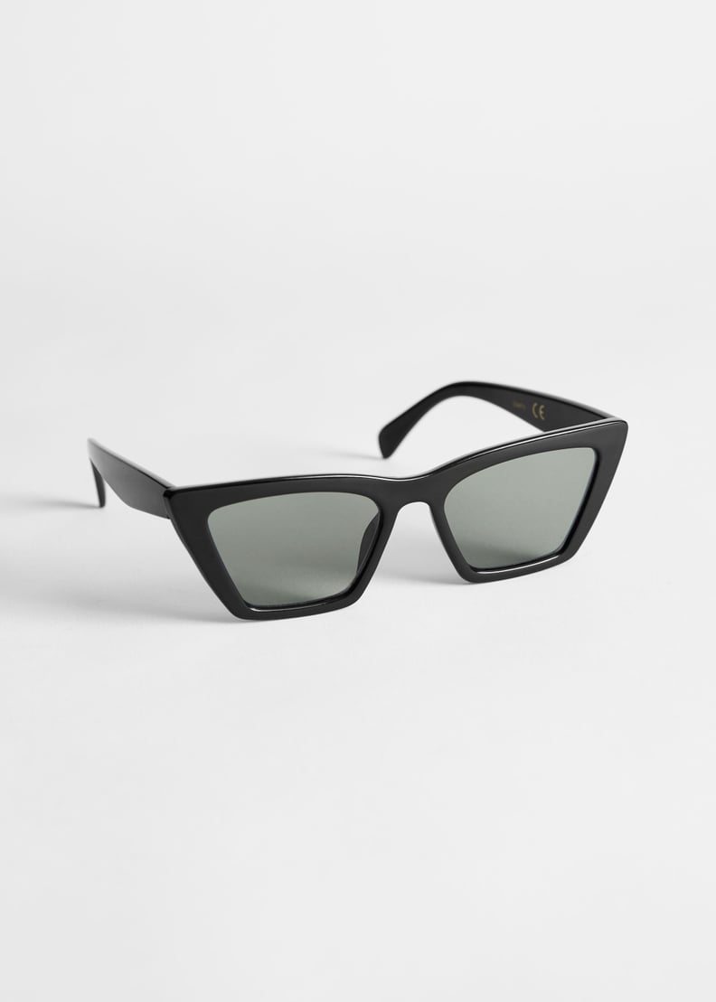 & Other Stories Angular Cat Eye Sunglasses