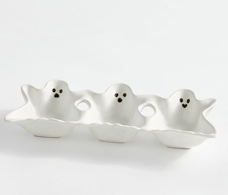 Pottery Barn Ghost Condiment Server Shop the Best Halloween Ghost
