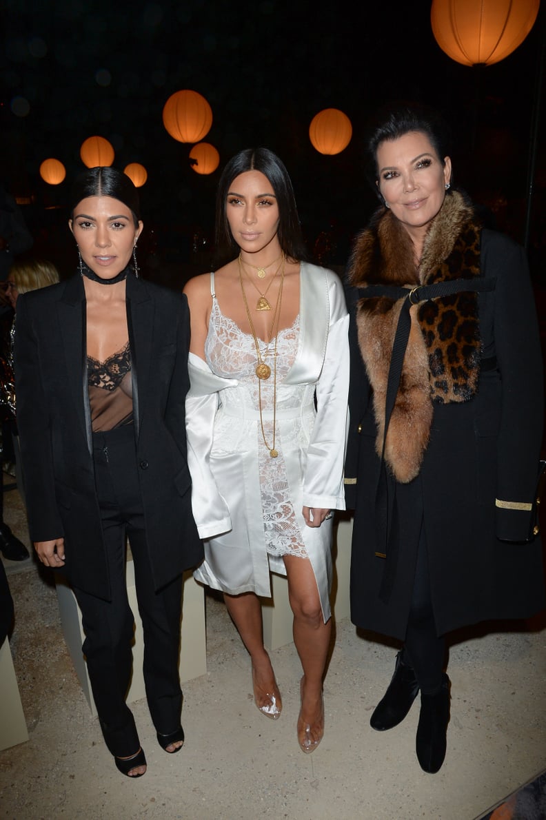 Kourtney's Givenchy Pantsuit