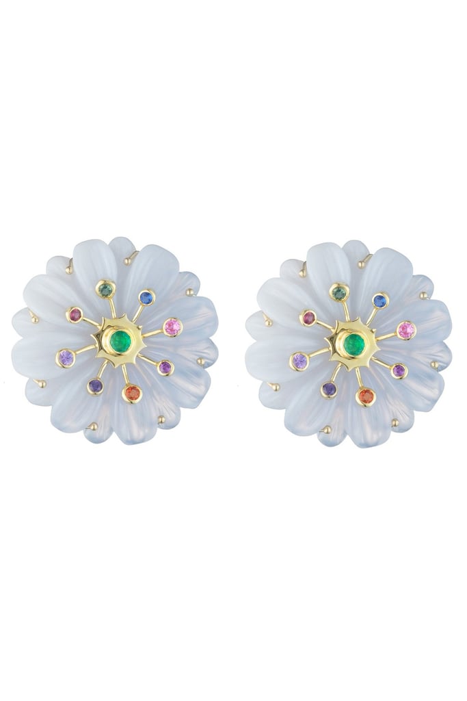 Brent Neale Large Sputnik Wildflower Earrings
