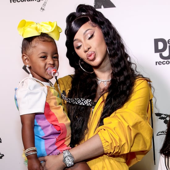 Watch a Sweet Video of Kulture Kissing Cardi B's Baby Bump