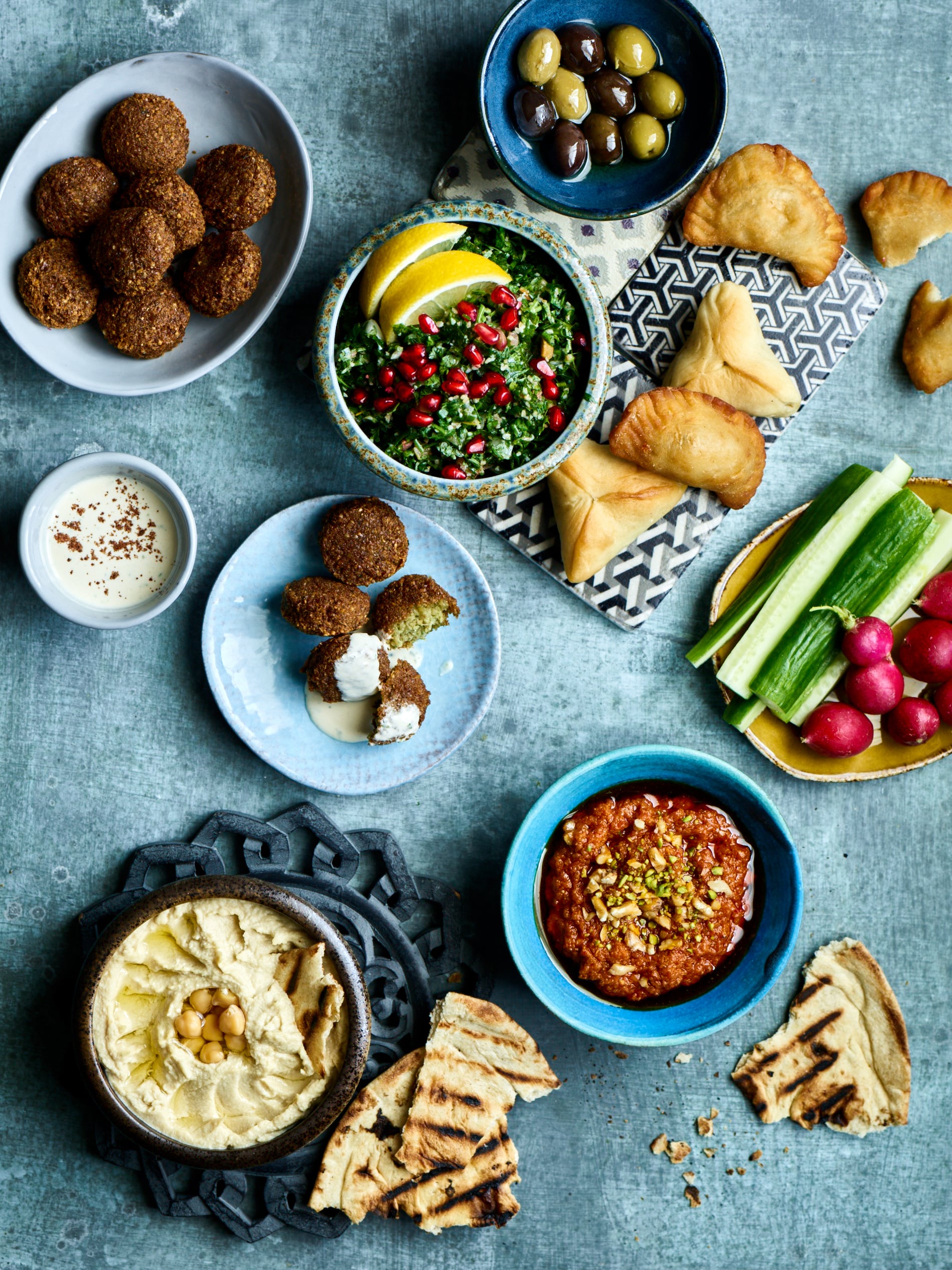 Hot Mezze Falafel Recipe From Sikka Cafe  POPSUGAR Middle 