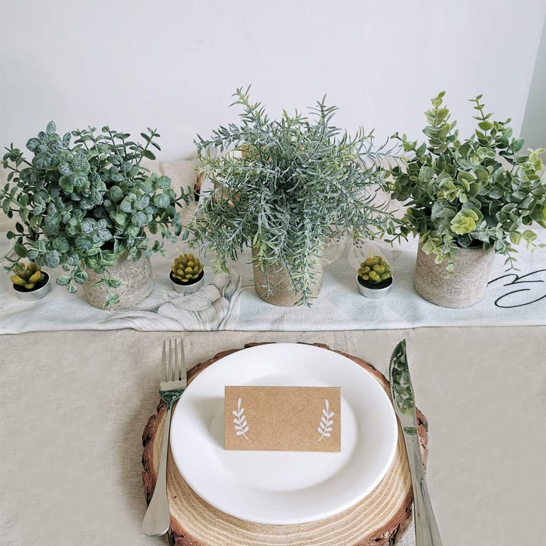 Winlyn Artificial Eucalyptus and Rosemary Plants