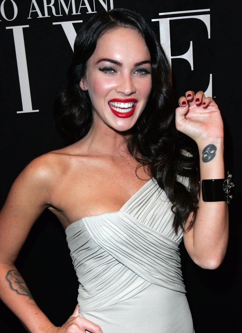 Megan Fox's Yin-Yang Wrist Tattoo