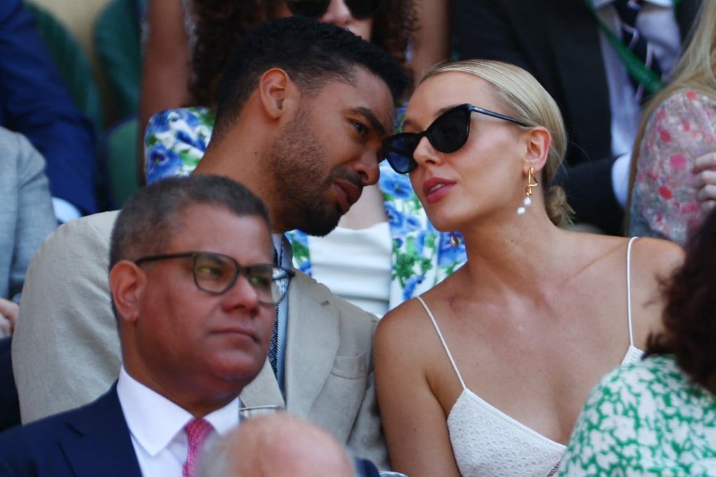 Regé-Jean Page and Girlfriend Emily Brown Attend Wimbledon