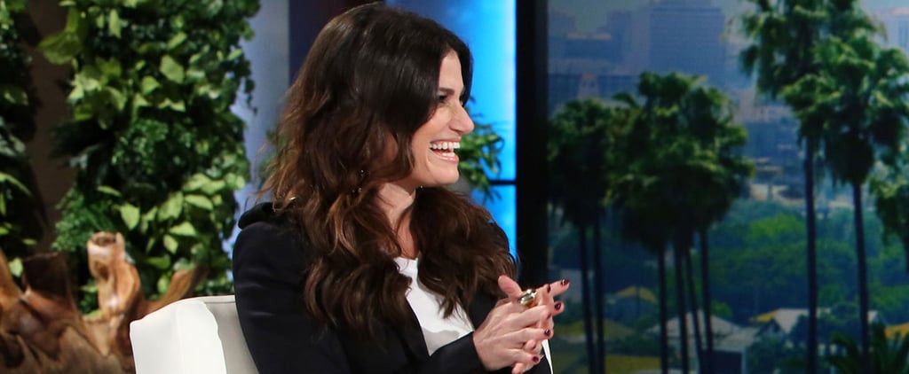 Idina Menzel on The Ellen DeGeneres Show September 2016