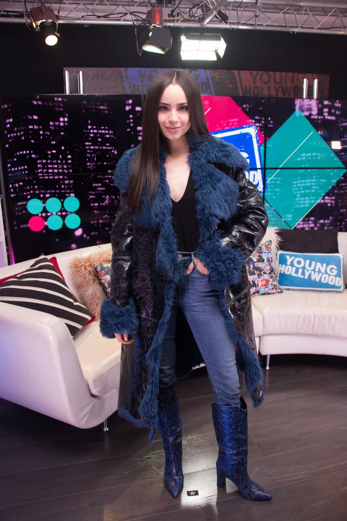 Sofia Carson at the Young Hollywood Studio
