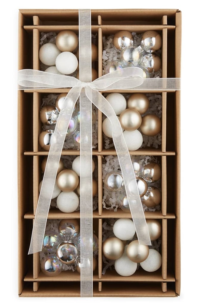 Kat + Annie Set of 8 Cluster Ball Ornaments