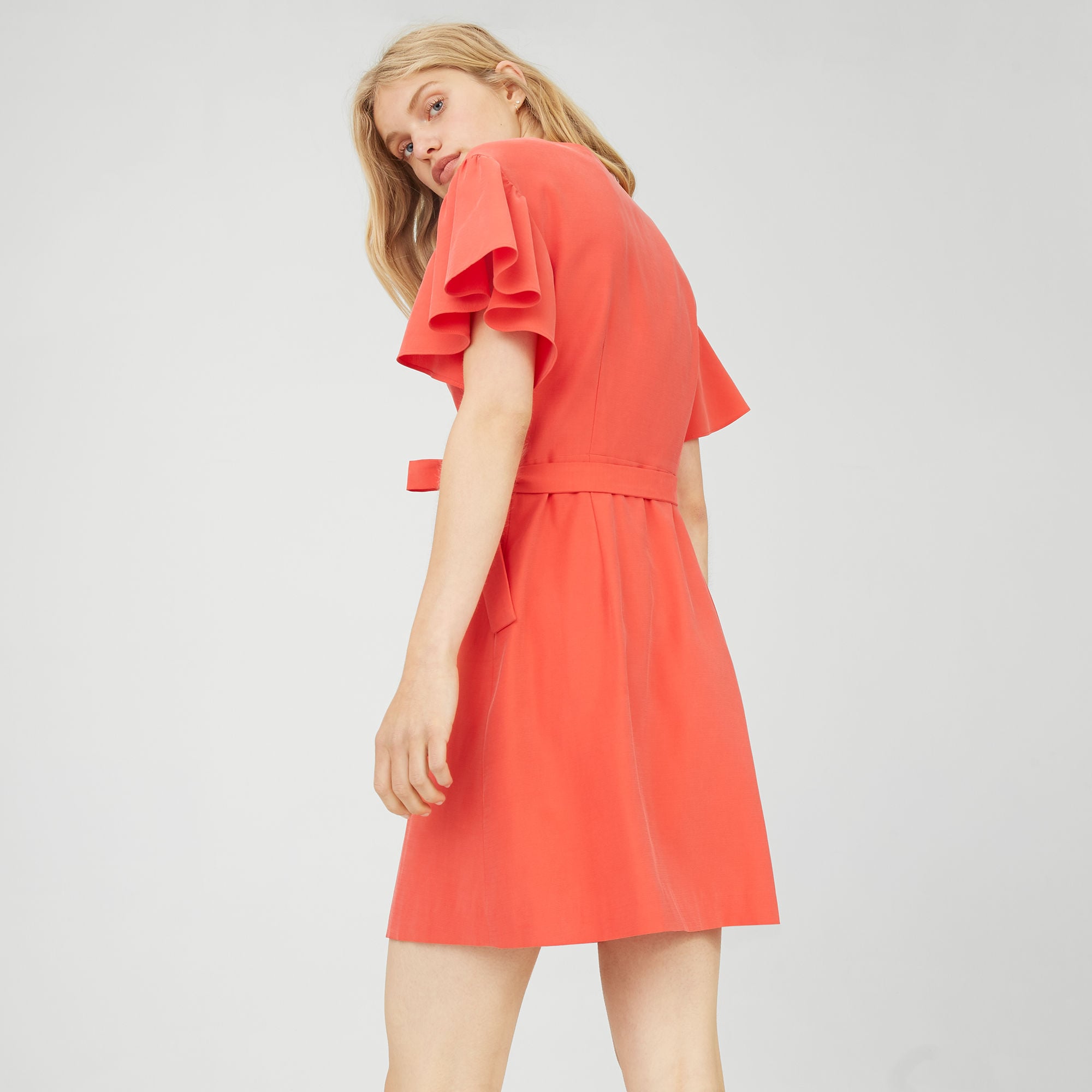club monaco wrap dress