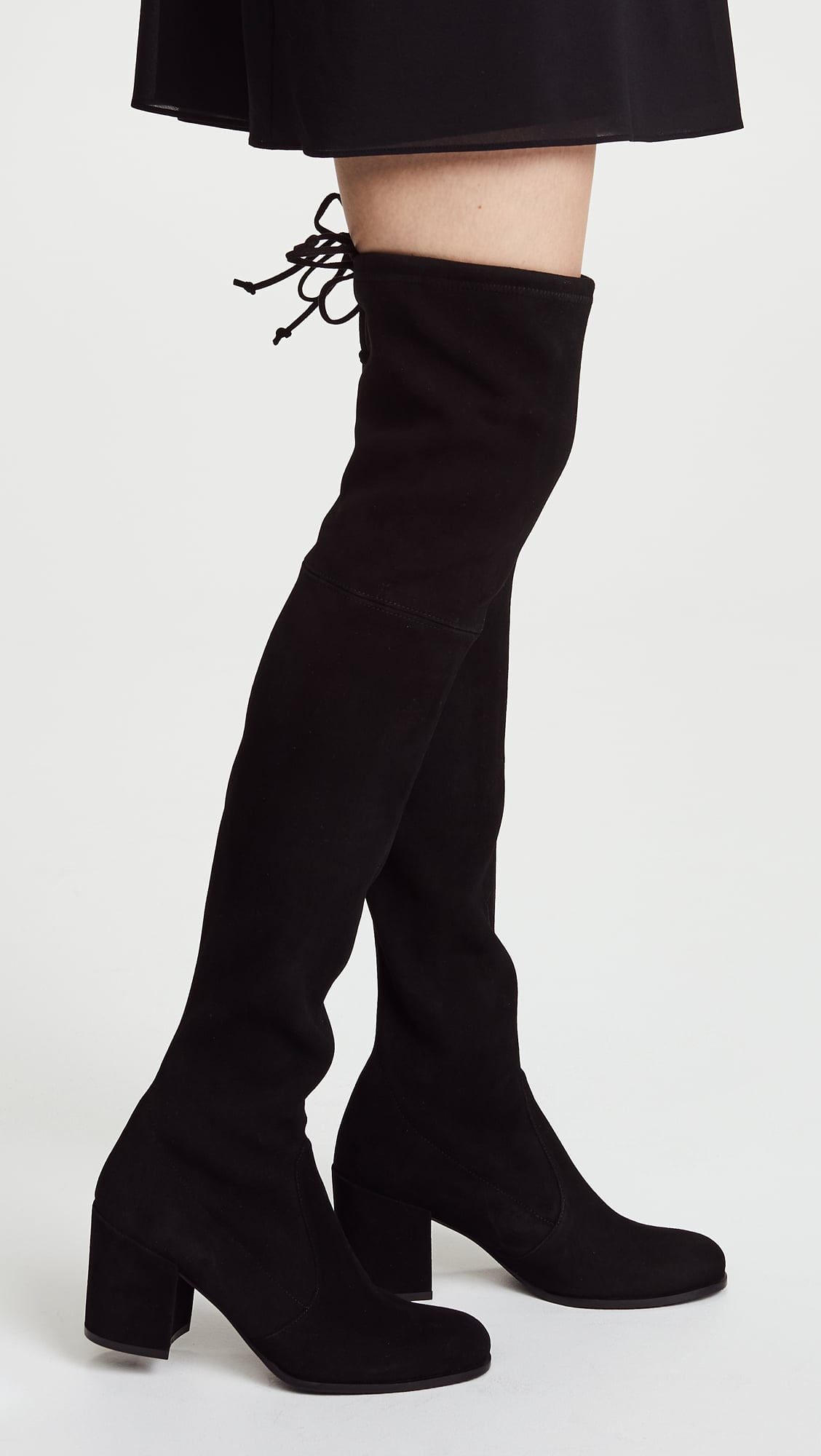 stuart weitzman velvet over the knee boots