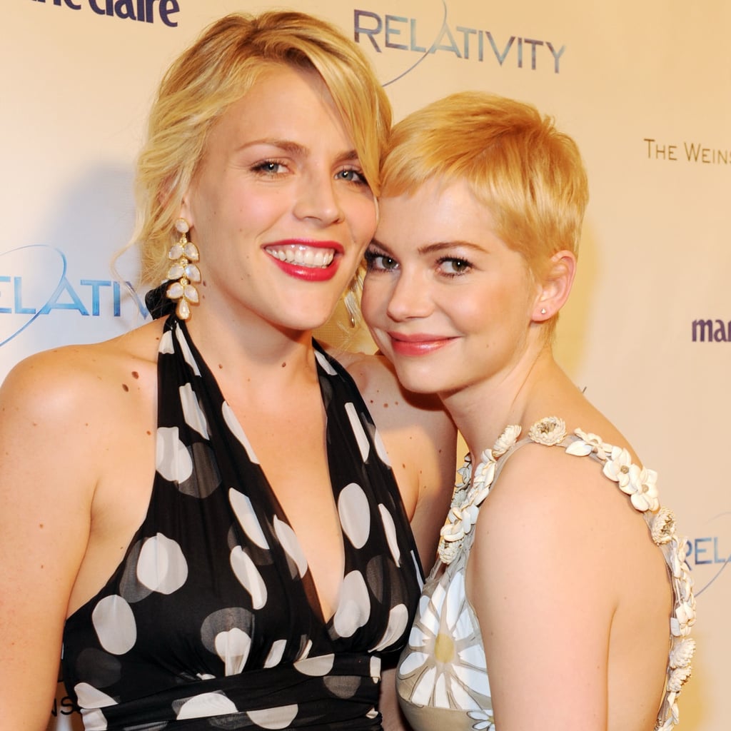 Longtime friends — and award show dates — Busy Philipps and Michelle Williams posed sweetly together in 2011.
Longtime friends — and award show dates — Busy Philipps and Michelle Williams posed sweetly together in 2011.