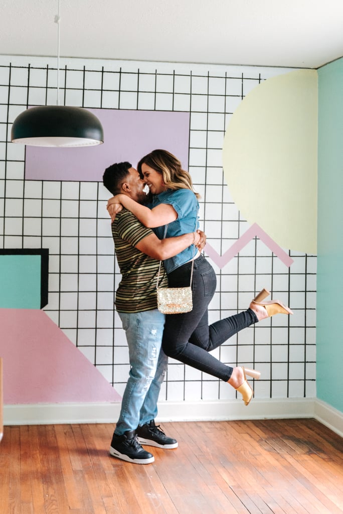 Retro '80s and '90s Engagement Shoot