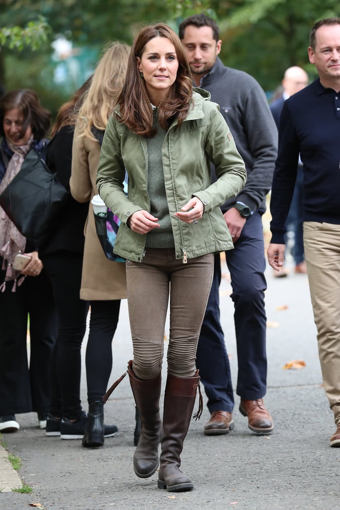 Kate Middleton Brown Boots October 2018