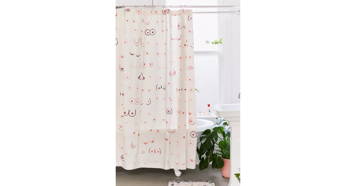 Boob store shower curtain