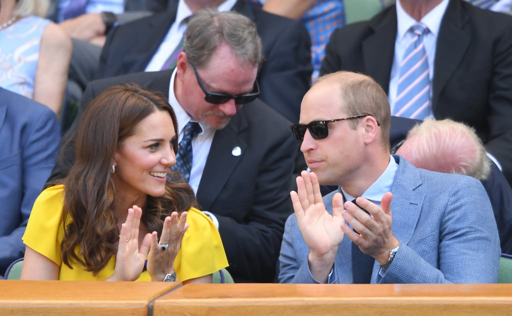 Prince William and Kate Middleton at Wimbledon Pictures 2018