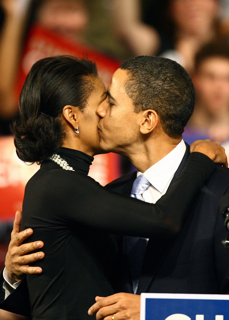 Barack And Michelle Obama Pda Popsugar Love And Sex 