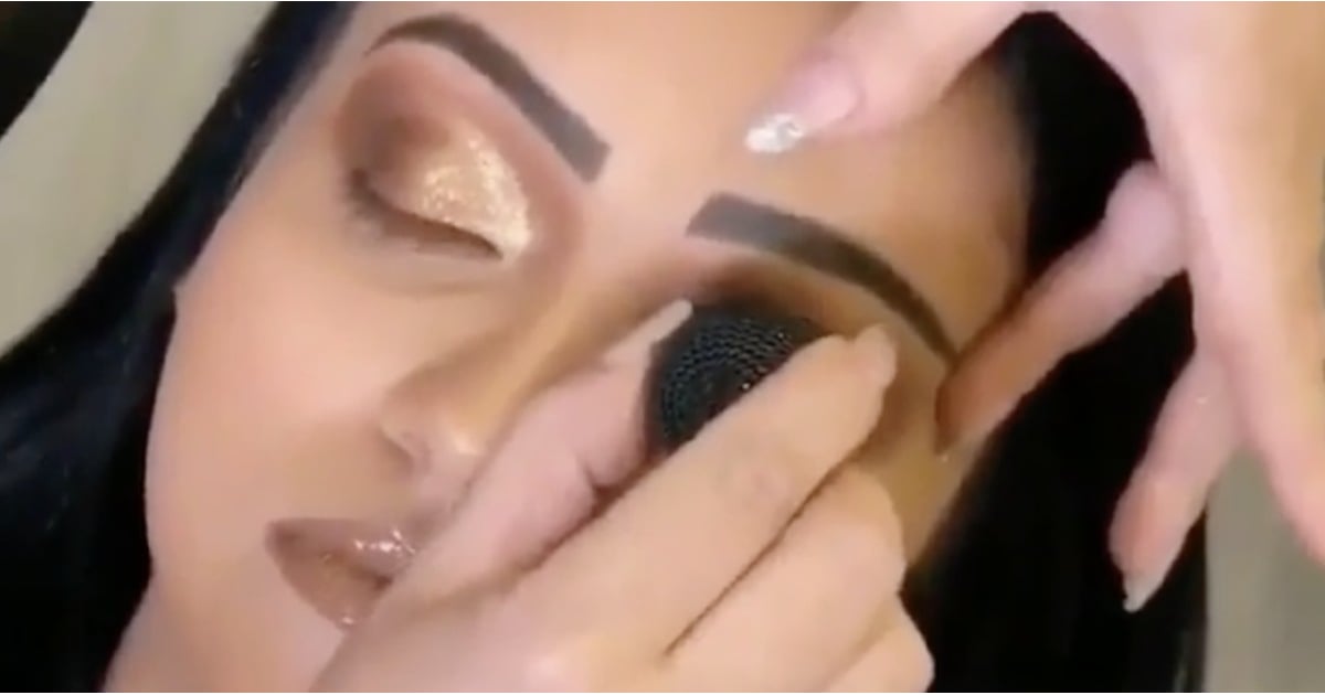 Jack Nogueira Glitter Crease Eye Shadow Stamp Popsugar Beauty The best logo mockup that you can keep the paper itself white or you can create a more colorful design without worrying about the effects since the wavy crease will always be apparent thanks to the shadows.