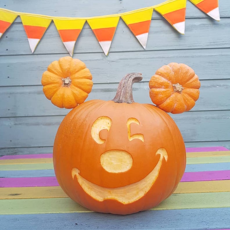 Mickey Mouse Pumpkin Ideas For Halloween | POPSUGAR Home