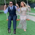 J Lo Chills With Her BF in the Backyard in a Sheer Gown — My Denim Shorts Are Laughing at Me