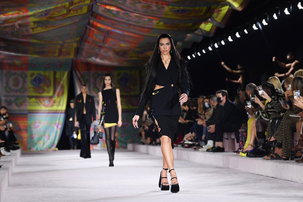Dua Lipa Made Her Runway Debut For Versace