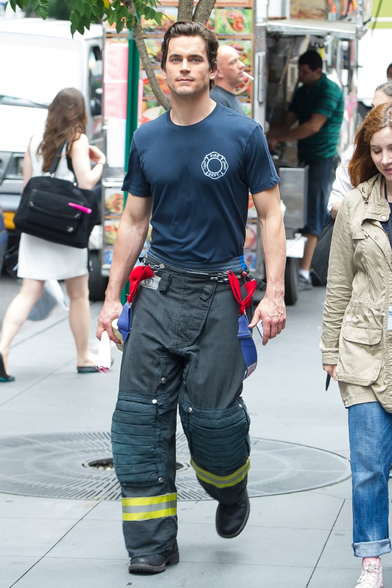 His Firefighter Look