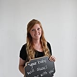 "Your baby will always be with you."