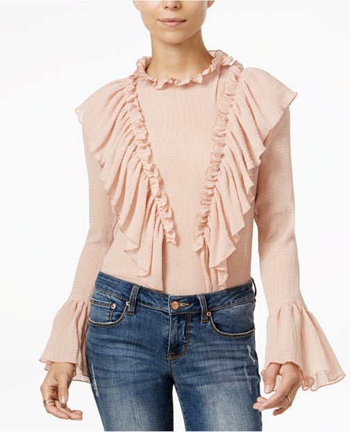 How to Wear a Ruffled Top