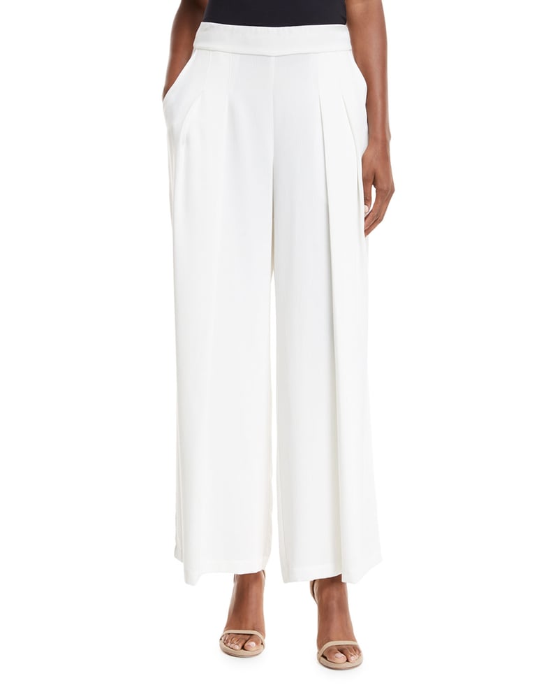 Eileen Fisher Corded Wide-Leg Drama Pants