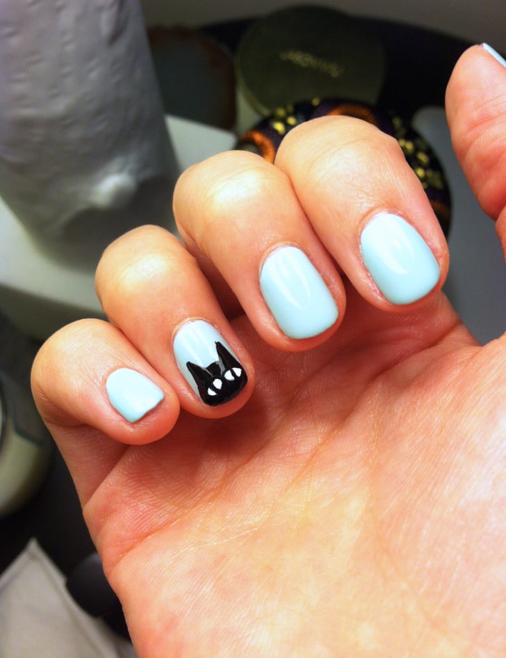Black Cat Nail Art Ideas Black Cat Nail Art Ideas
