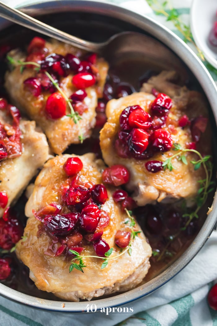 Whole30 Cranberry Chicken